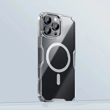Чохол Nillkin Nature Pro MagSafe для iPhone 16 Pro, прозорий