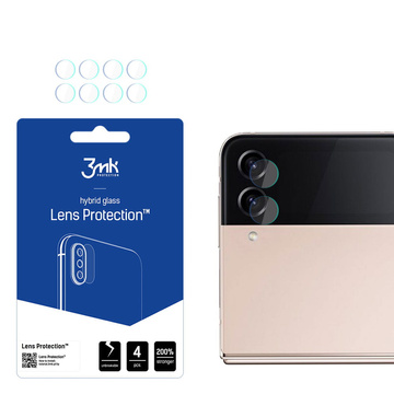 Glass x4 for camera lens 3mk Lens Protection for Samsung Galaxy Z Flip 4