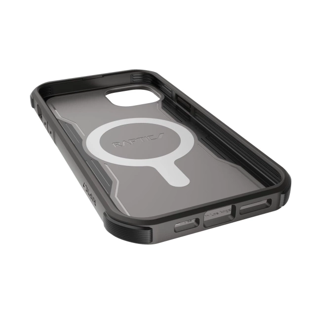 Чохол Raptic Fort Case iPhone 14 Pro з броньованим покриттям MagSafe чорний