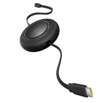 Kabel Baseus Free2Pull Mini 100W USB-C – USB-C 2m Czarny