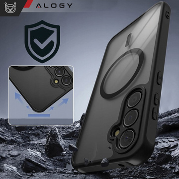 Чохол для Samsung Galaxy S23 FE Mag Safe Case MagMat Phone Back Cover Matte Black