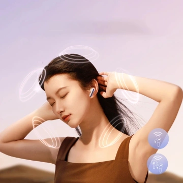 Навушники TWS Joyroom Jbuds JR-BC1 ANC Bluetooth 5.3 – білі
