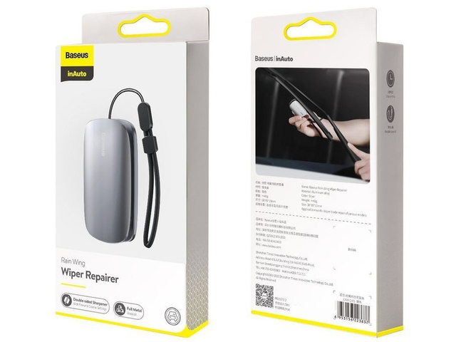 Інструмент для ремонту Baseus Регенератор склоочисника Grey