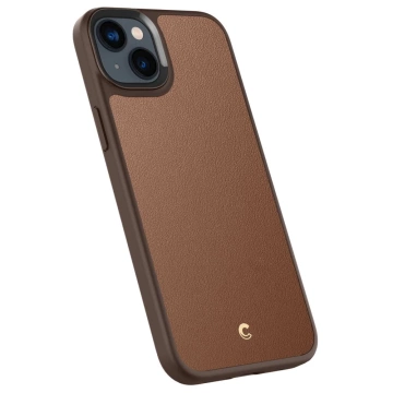 Etui Spigen Cyrill Kajuk Mag MagSafe do Apple iPhone 14 Plus sedlo hnědé