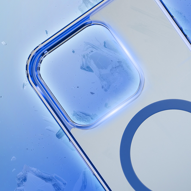 Apple iPhone 15 Plus – 3mk Frosty MagCase Blue