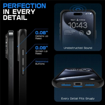 Etui Supcase UB Mag MagSafe for iPhone 16 Pro Black