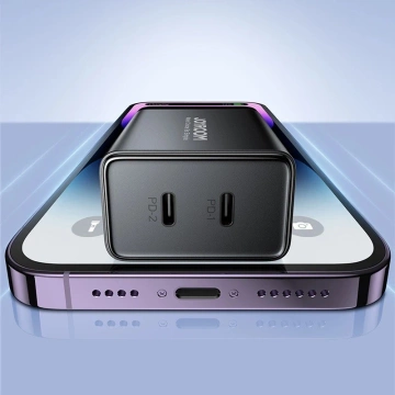 Joyroom JR-TCF09 Speed ​​​​40W – 2x зарядний пристрій USB-C PD/QC/AFC/FCP