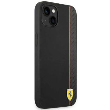 Eti na telefon Ferrari FEHCP14MAXBK до Apple iPhone 14 Plus 6,7" czarny/black hardcase Carbon