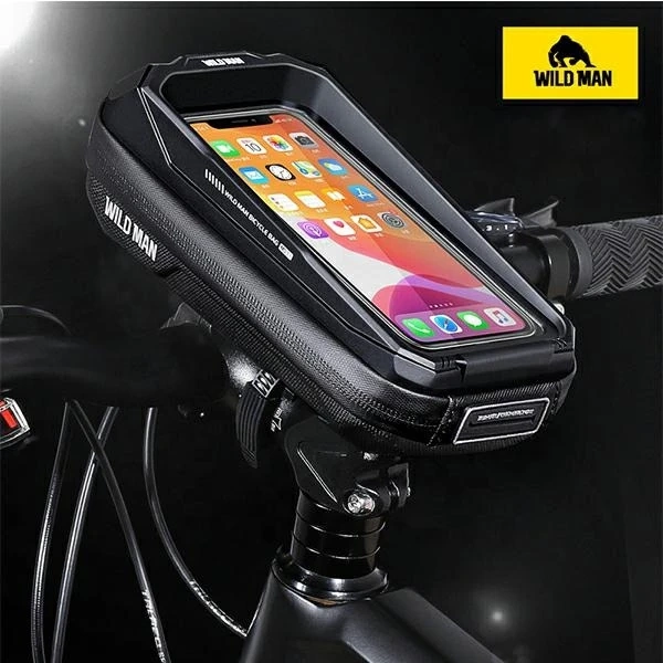 Držiak kufra/bicykla WILDMAN MS33 rámová taška čierna/čierna