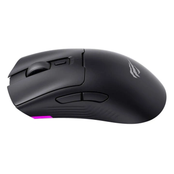 Дротова ігрова миша Havit MS966 RGB 12000 DPI чорного кольору