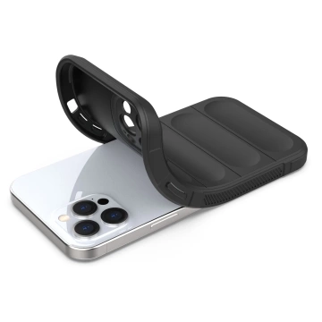 Чохол Magic Shield Case для iPhone 12 Pro Max гнучкий броньований накладка темно-синього кольору