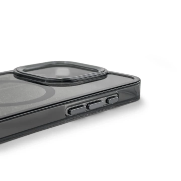 Etui Wozinsky Glitter MagSafe do Samsung Galaxy S24 FE Czarny Brokat