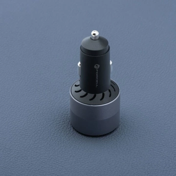 Автомобільний зарядний пристрій Forcell 85 Вт 2xUSB-C USB-A Швидка зарядка
