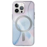 Etui do iPhone 15 Pro UNIQ Coehl Palette Magnetic Charging Niebieskie
