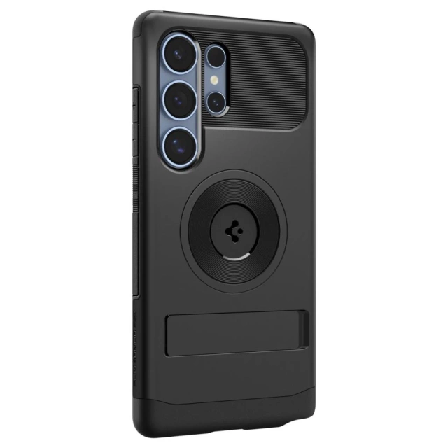 Etui für Samsung Galaxy S25 Ultra Schwarz Spigen Slim Armor Mag MagSafe