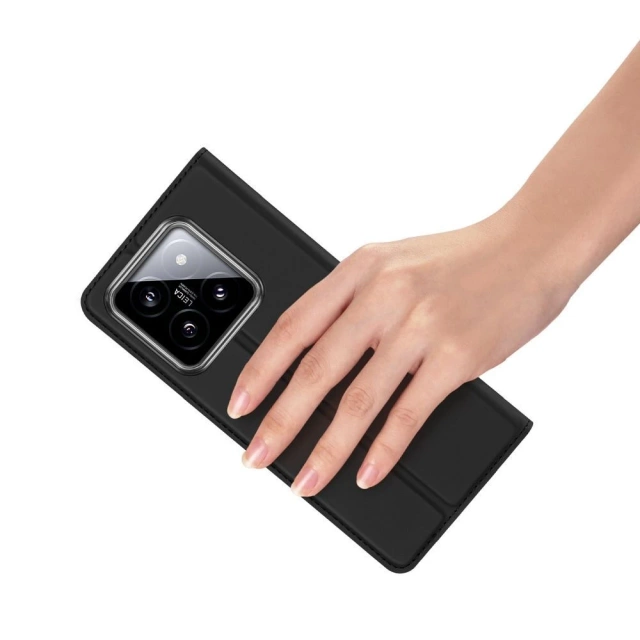 Dux Ducis Skin Pro Holsterhülle für Xiaomi 14 Schwarz