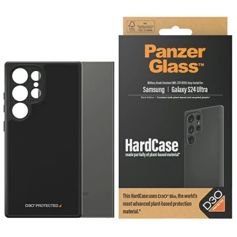 Etui do Samsung Galaxy S24 Ultra PanzerGlass HardCase D3O Black