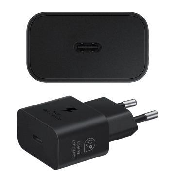 Original Samsung EP-T2510NBE Charger Fast Charging PowerDelivery PD 25W Black