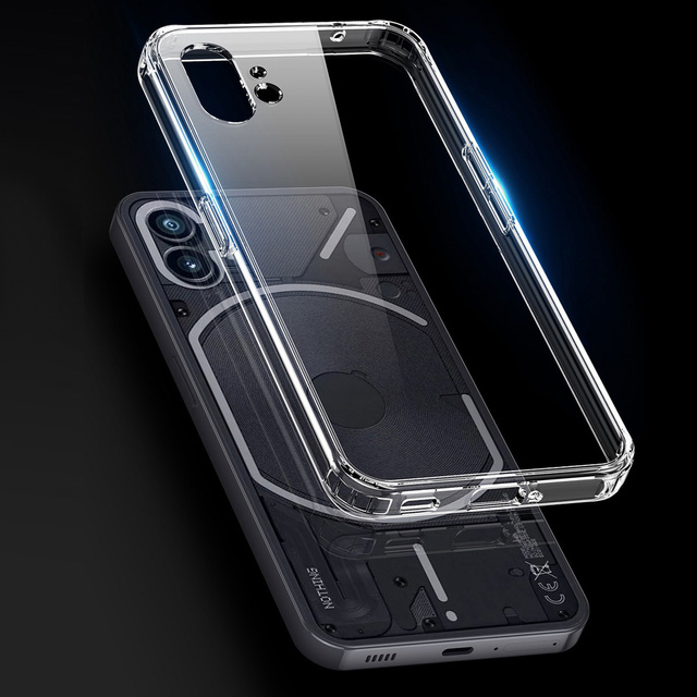 Alogy Hybrid Clear Case for Nothing Phone 1 Transparent