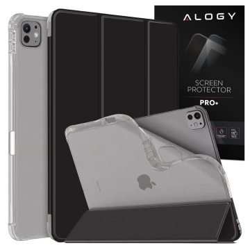 Pouzdro na iPhone 14 Pro Mag Safe Matt Case Cover matné Alogy Ring obrněné pouzdro na telefon černé