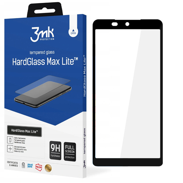 3mk Загартоване скло HardGlass Max Lite для Samsung Galaxy Xcover 5 Black