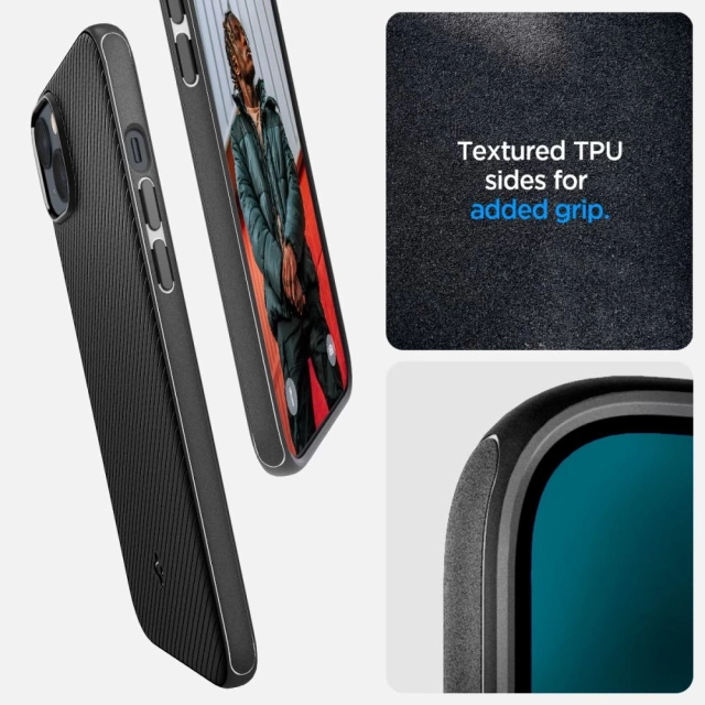 Etui Spigen Mag Armor für Apple iPhone 14 Plus Mattschwarz