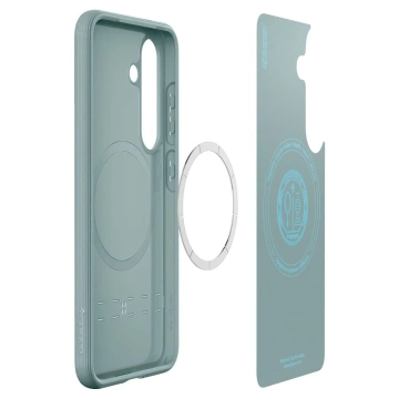 Samsung Galaxy S25 Plus Sage Green Spigen Parallax Mag MagSafe Case