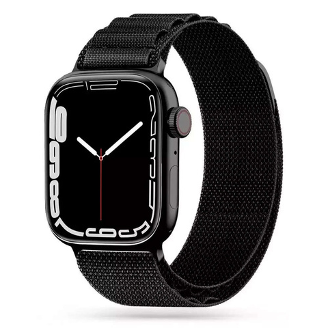 Nylon pro apple watch 4 / 5 / 6 / 7 / 8 / se / ultra (42 / 44 / 45 / 49 мм) чорний