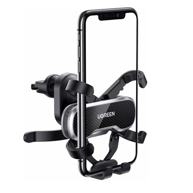 Gravitational car holder for the UGREEN LP228 phone for the black grid