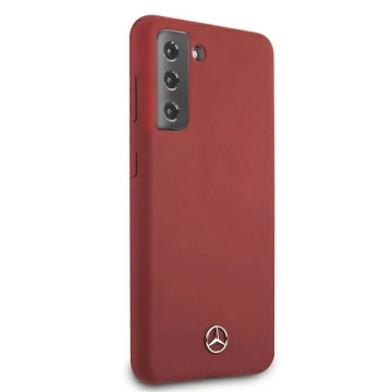 Etui Mercedes MEHCS21SSILRE до Samsung Galaxy S21 G991 жорсткий чохол Silicone Line