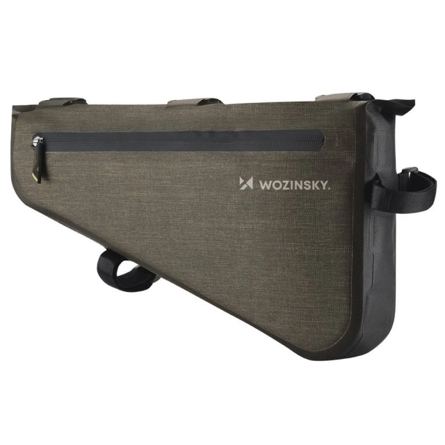 "Wozinsky bicycle frame bag 5 l gray (WBB15BK)"
