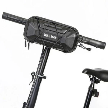 Wildman XT17 1L Stem Bike Bag PU EVA Waterproof Black