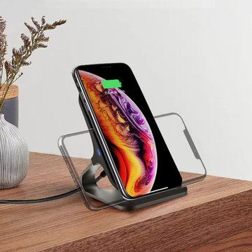 Індуктивна підставка для зарядного пристрою QI15W-S1 Wireless Charger 15W Black