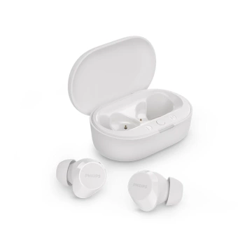 Philips TWS sluchátka do uší Bluetooth True Wireless bílá phil-tat1209wt/00