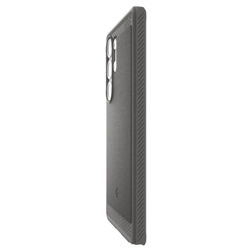 Puzdro Spigen Rugged Armor Mag pre Samsung Galaxy S25 Ultra, mramorovo sivé, MagSafe