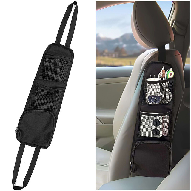 Чохол для автомобільного сидіння збоку Alogy Car Black