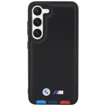Pouzdro BBMW pro Samsung Galaxy S23 Plus Leather Stamp Tricolor black