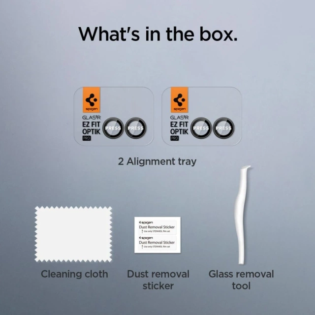 Osłona Aparatu Galaxy Z Flip 7 Spigen Optik Pro 2-Pack Black