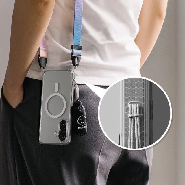 Etui für Galaxy A36 / A56 5G Ringke Fusion MagClear MagSafe