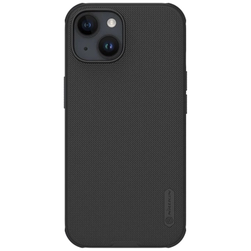Vystužené puzdro Nillkin Super Frosted Shield Pro pre iPhone 15 Plus - čierne