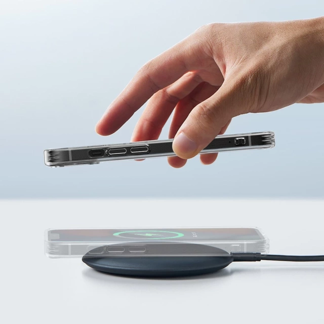 Ugreen Protective Fusion Case Hard Cover with Gel Frame for iPhone 13 Pro Max Transparent (90180)