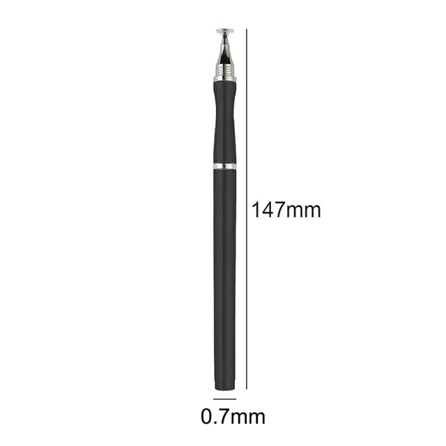 Alogy 2-in-1 stylus capacitive touch for tablet phone screen Black