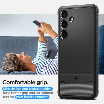 Etui Spigen Rugged Armor pre Samsung Galaxy S24 Matte Black