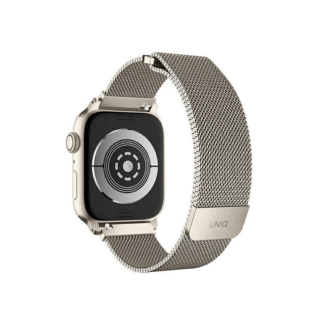 Hodinky Pasek UNIQ Dante Apple Watch Series 4/5/6/7/8/SE/SE2 42/44/45 mm hviezdy z nehrdzavejúcej ocele