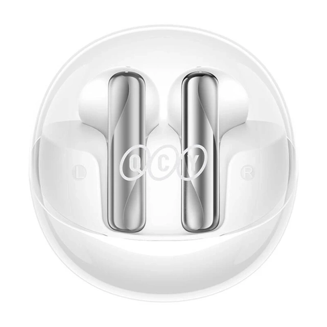Słuchawki TWS QCY AilyBuds Clear T32 (białe)