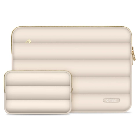 Etui Tech-Protect Puffy 15-16" Sand + Mini Pokrowiec