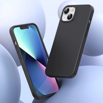 Ugreen LP626 Silky Silicone Protective Case Rubber Flexible Silicone Phone Case For iPhone 14 Plus Black (90920)