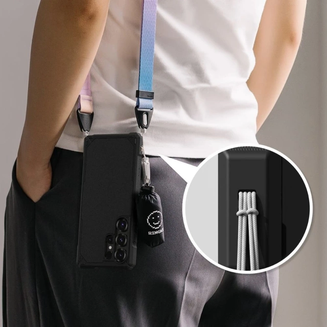 Etui do Samsung Galaxy S25 Ultra Black Ringke Rugged Gear Magnetic MagSafe