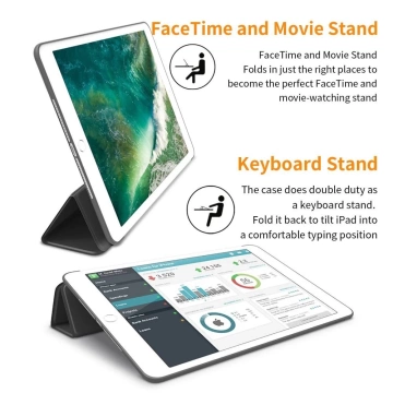 Tech-protect smartcase na ipad 9.7 2017/2018 black