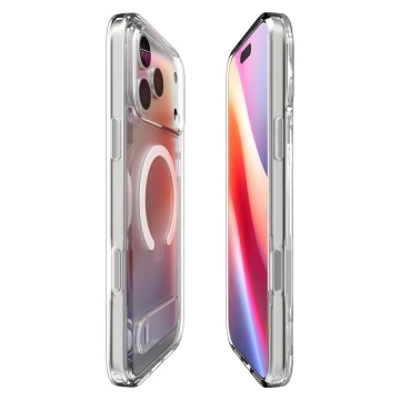 Etui Ochronne do iPhone 17 Pro Spigen Ultra Hybrid ”S” MagSafe Clear/White